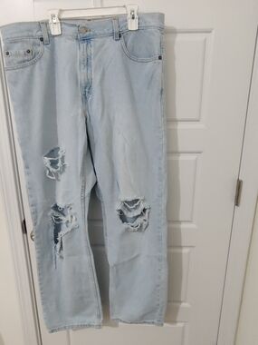 Ladies Pre-owned Levi's 527 Wide Legs Jeans Jeans Size 16